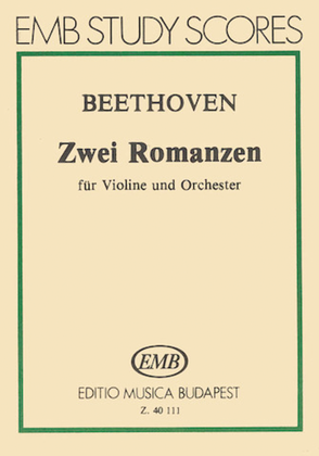 Two Romances for Violin and Orchestra (F Major, G Major)