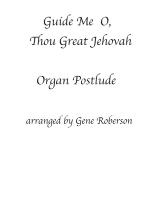Book cover for Guide Me O, Thou Great Jehovah ORGAN Solo