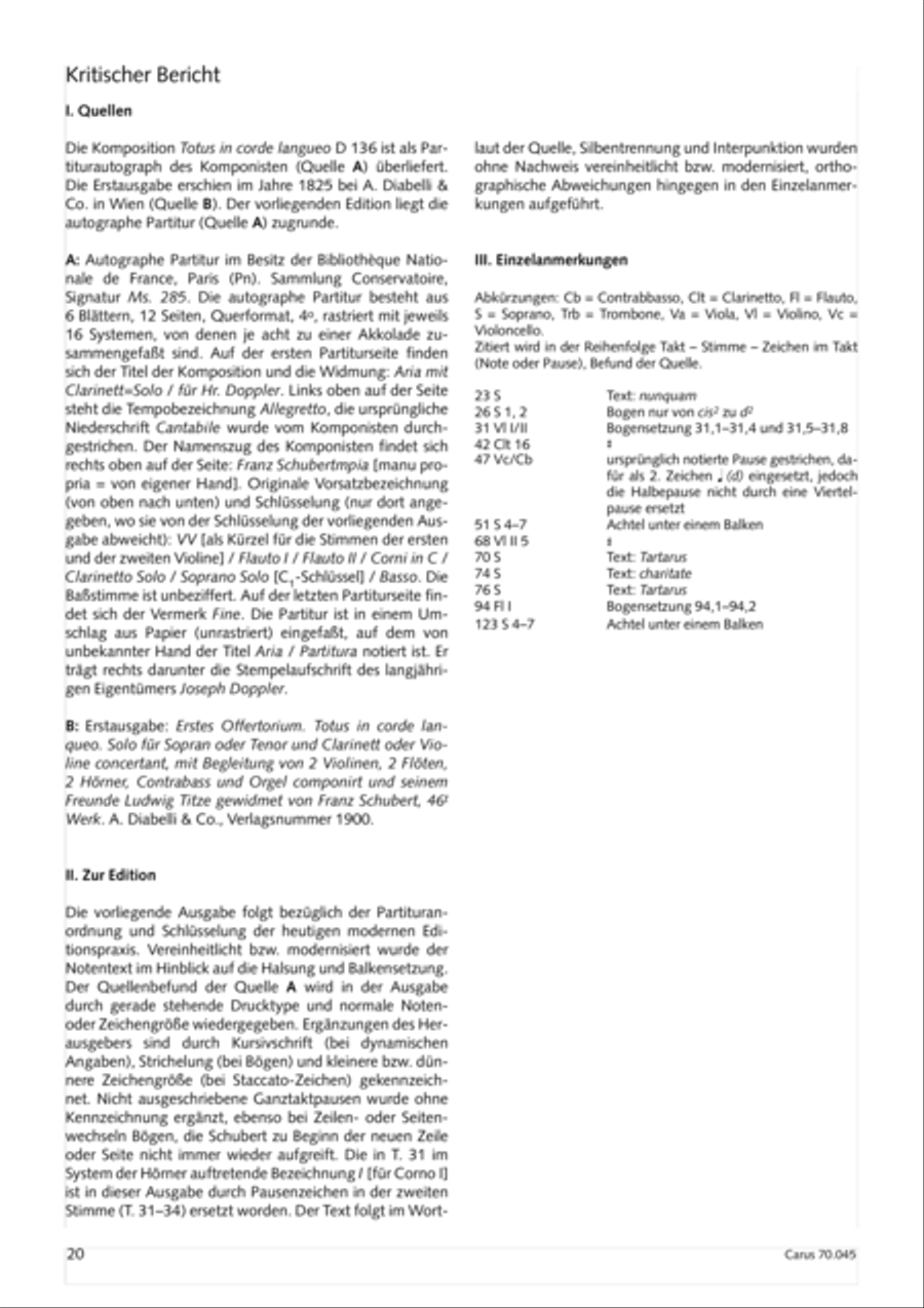 Totus in corde langueo Flute scores gallery preview page 21