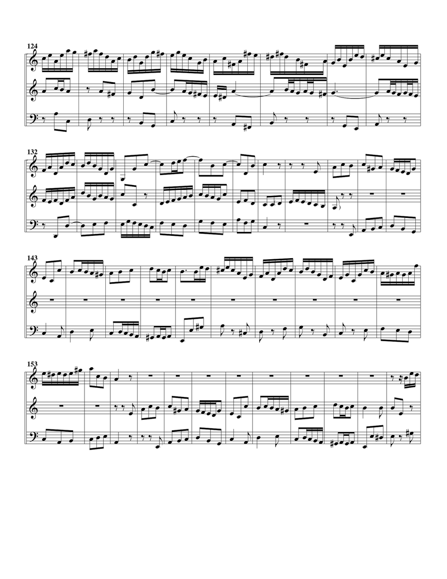 Aria: Bereite dich, Zion from: Weihnachts-Oratorium, BWV 248 (arrangement for violin and organ or ha Small Ensemble scores gallery preview page 4