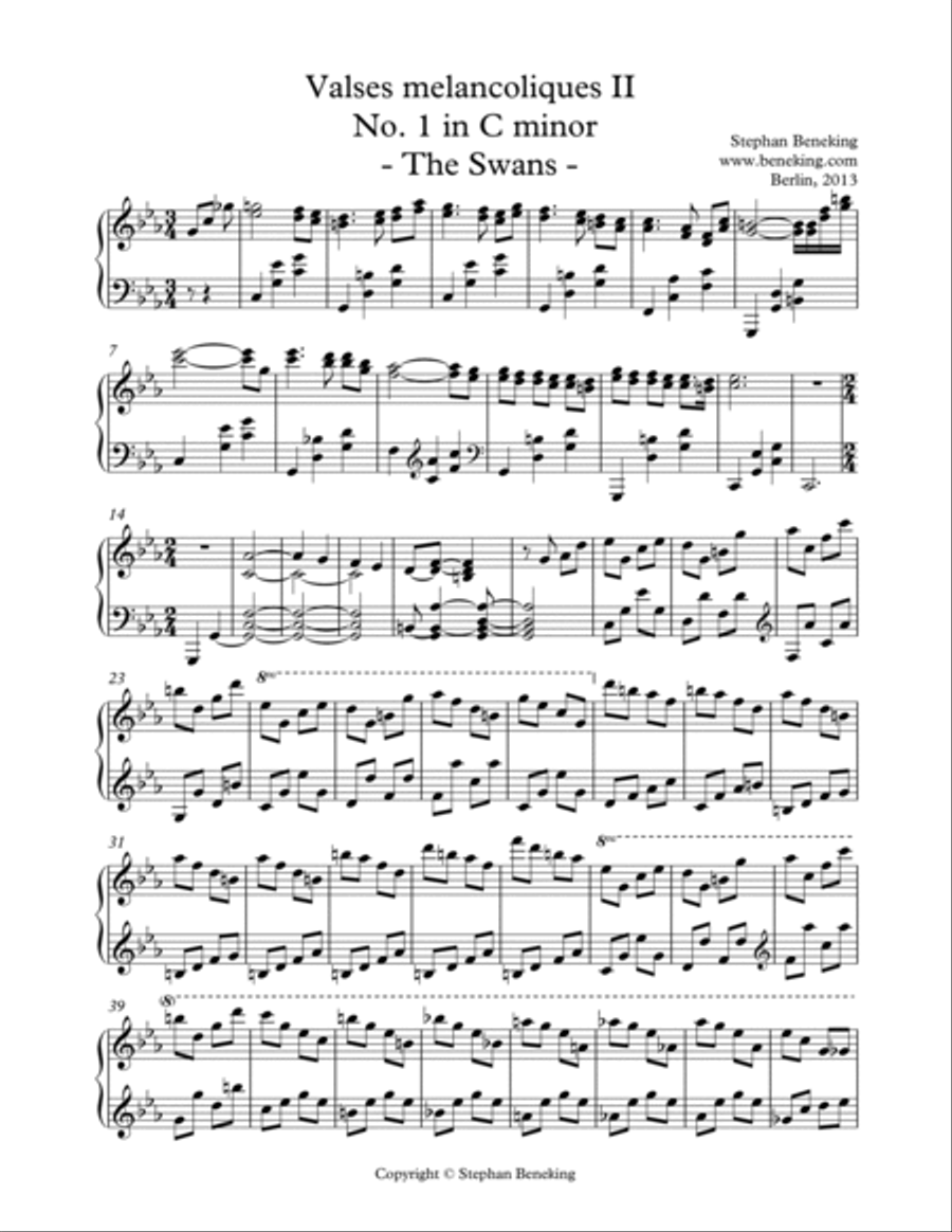 12 Valses melancoliques - 