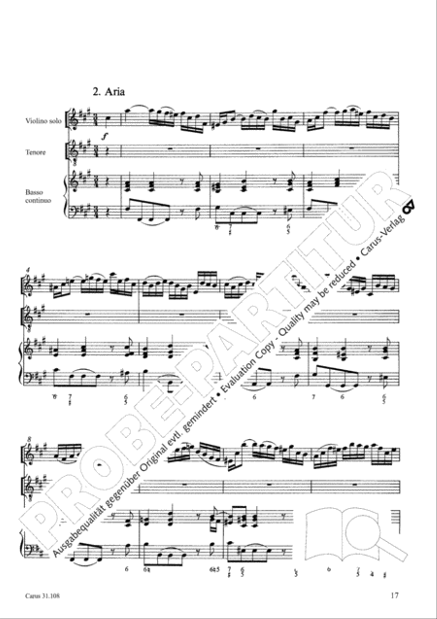 Now it is good, that I am leaving (Es ist euch gut, dass ich hingehe) ATB scores gallery preview page 18