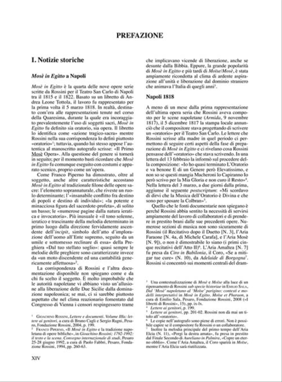 Mosè in Egitto 4-Part scores gallery preview page 5