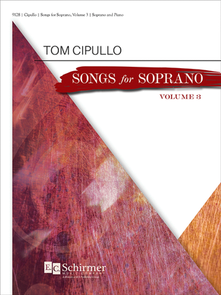 Book cover for Songs for Soprano, Volume 3
