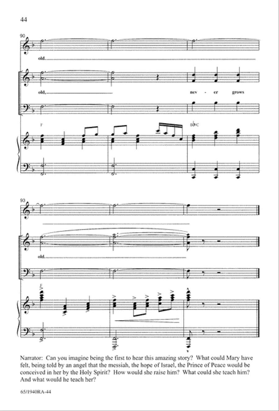 We Will Know Peace 3-Part scores gallery preview page 46