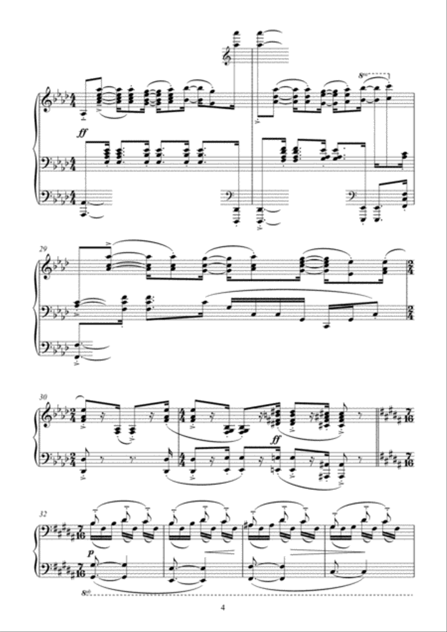 In Barcelona Piano Solo scores gallery preview page 6