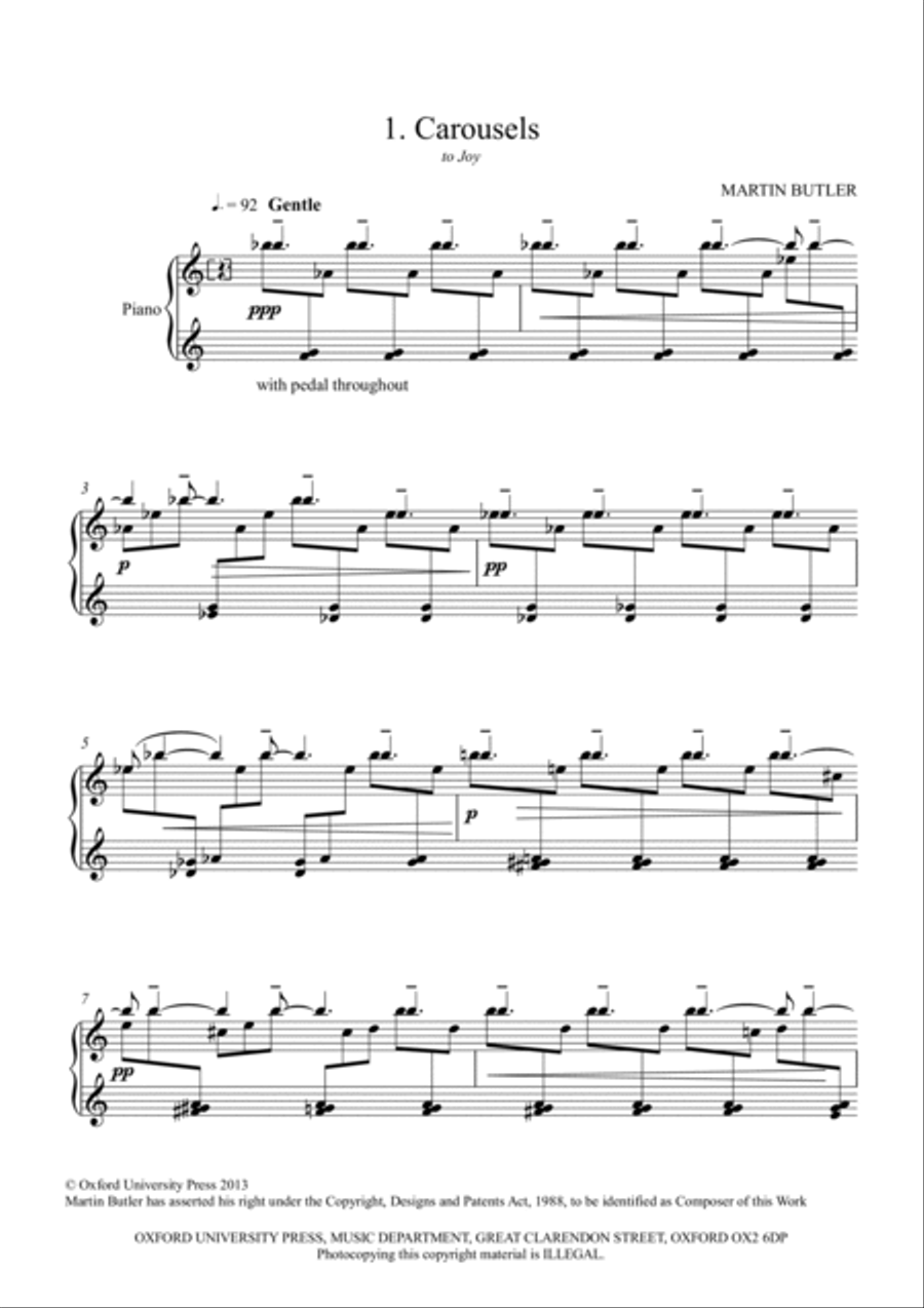 Preludes Inégales Preludes Inégales Piano Solo scores gallery preview page 3