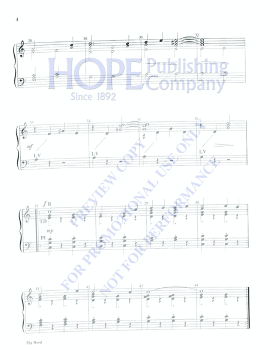Thy Word 3-Octaves scores gallery preview page 4