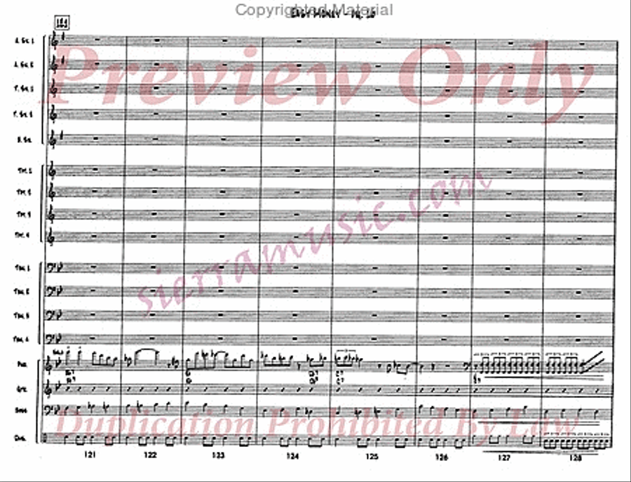 Easy Money Easy Money Big Band scores gallery preview page 17