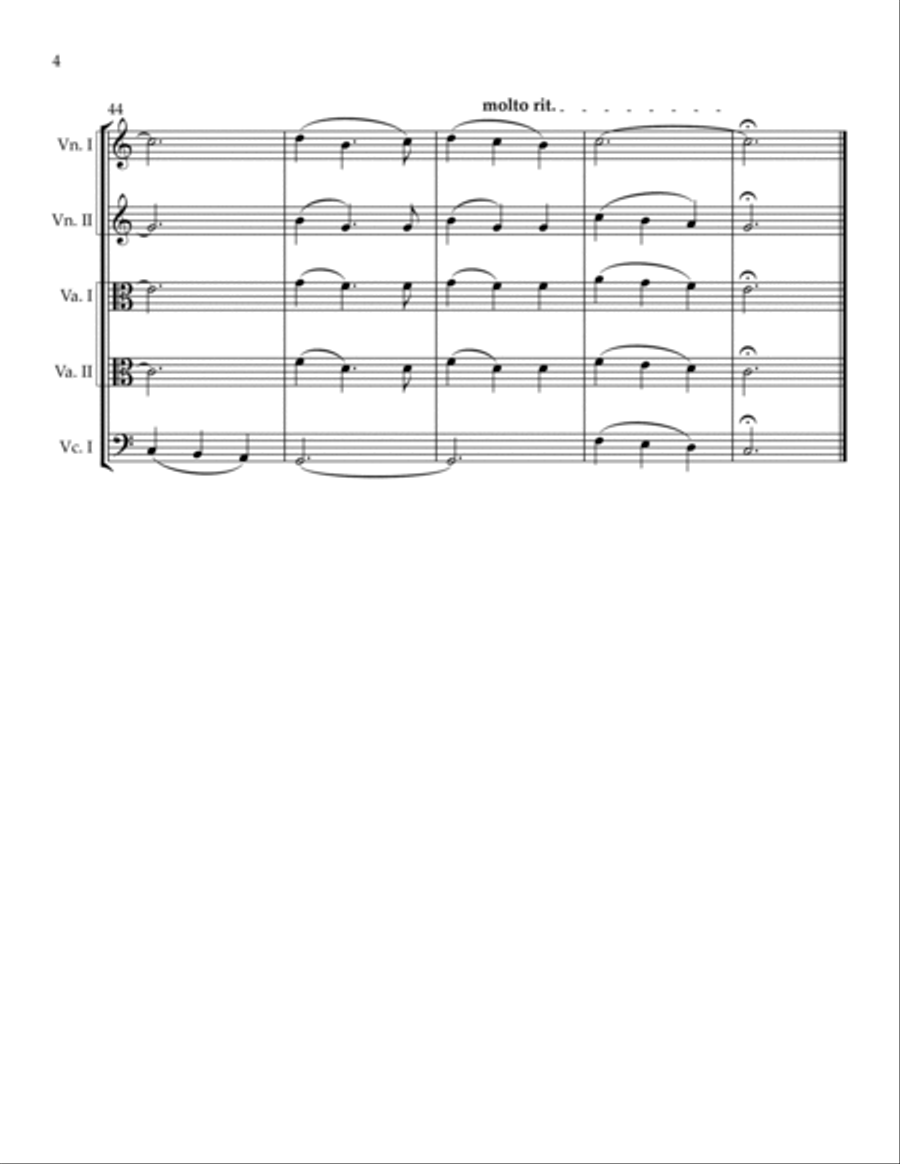 Why Me? (Why Me, Lord?) String Quintet scores gallery preview page 4