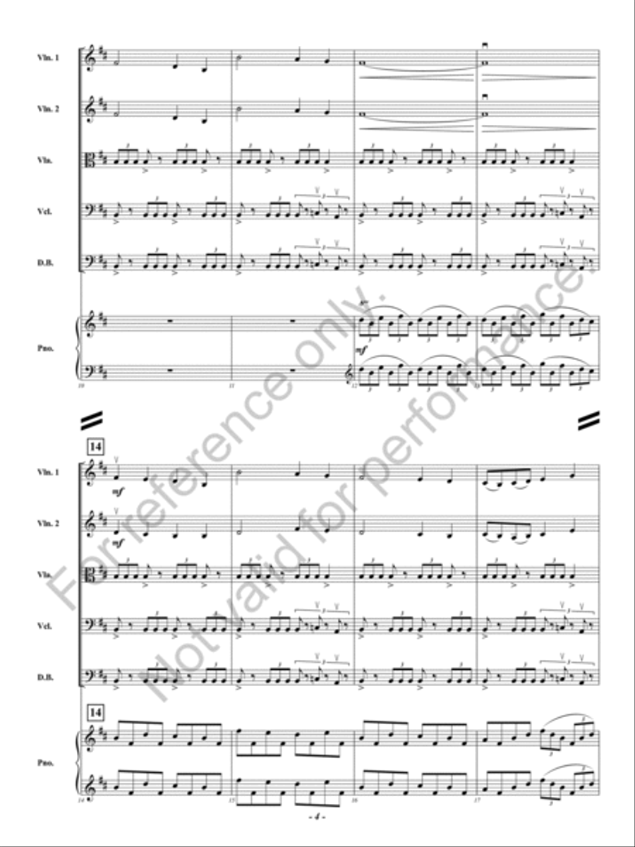 Firestorm String Orchestra scores gallery preview page 5