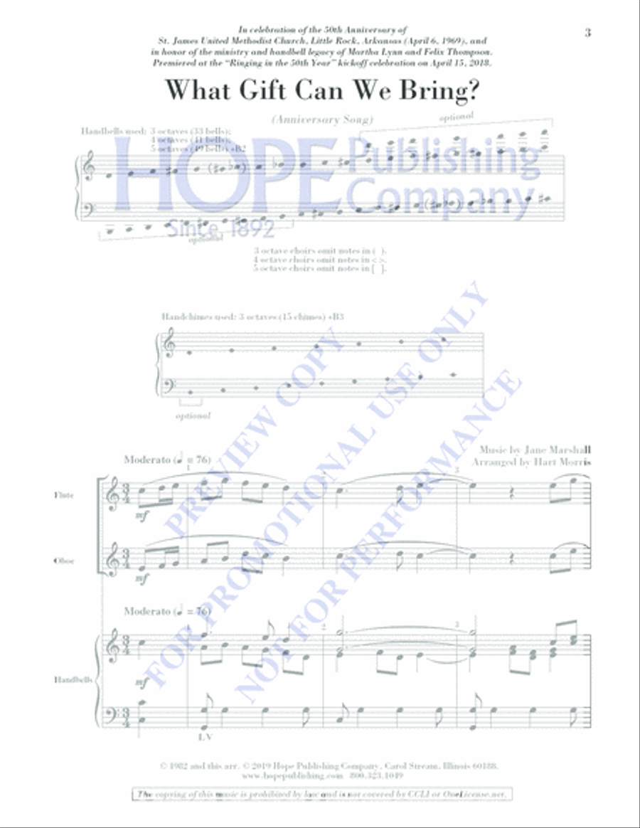 What Gift Can We Bring What Gift Can We Bring Piano scores gallery preview page 3