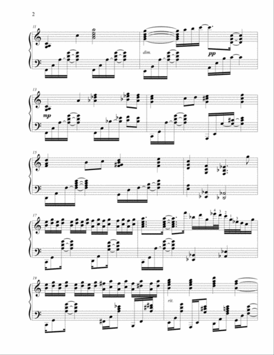 Over The Rainbow (from The Wizard Of Oz) Piano Solo scores gallery preview page 2
