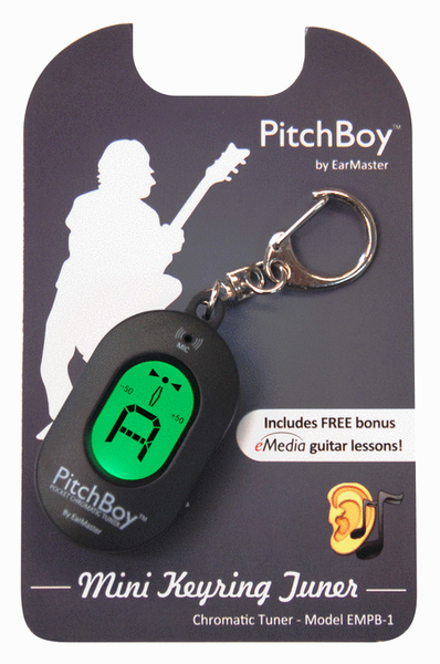 EarMaster PitchBoy Mini Keyring Tuner (Black)