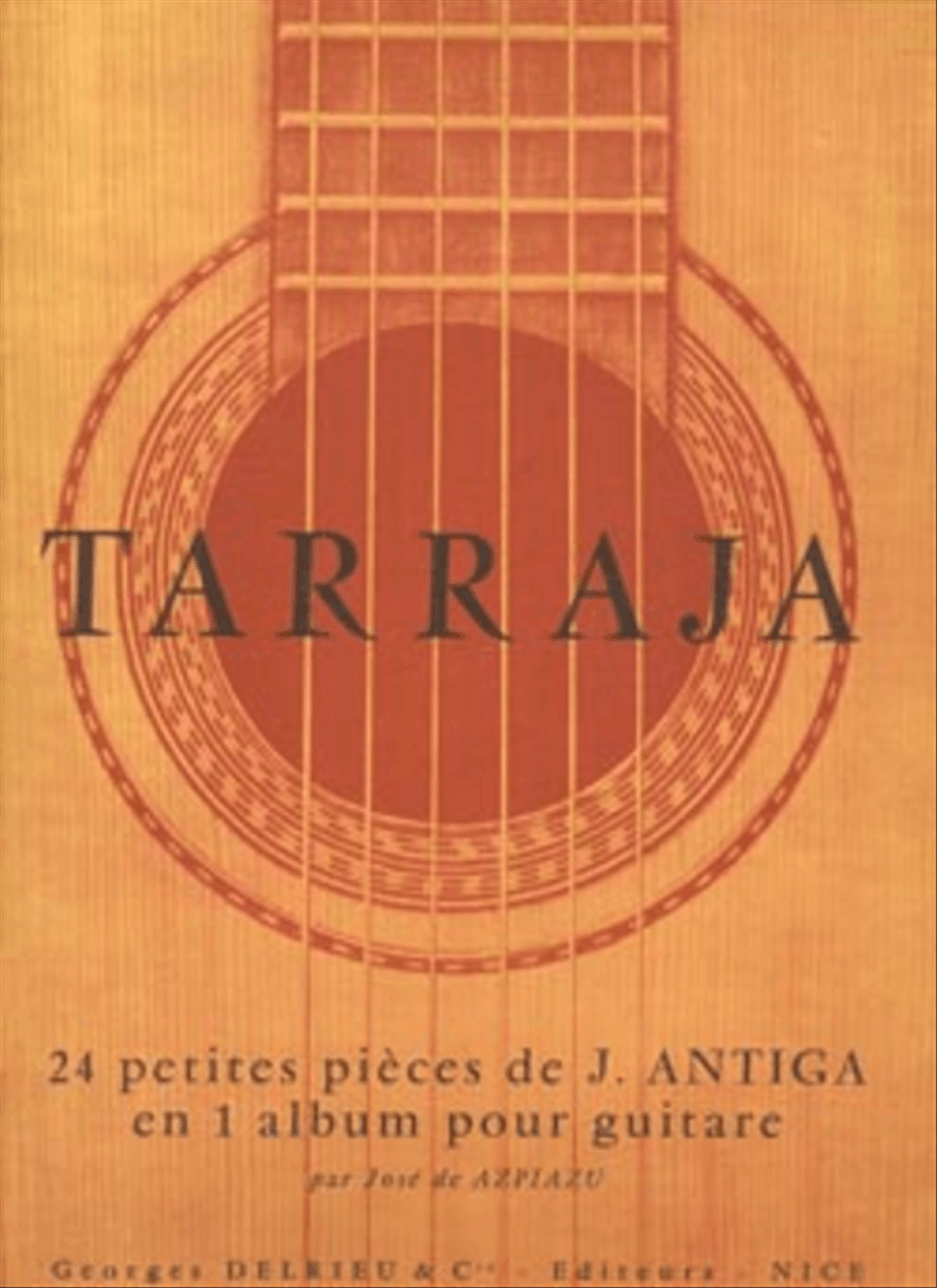 Tarraja - 24 Petites Pieces En Un Album Acoustic Guitar scores gallery preview page 1