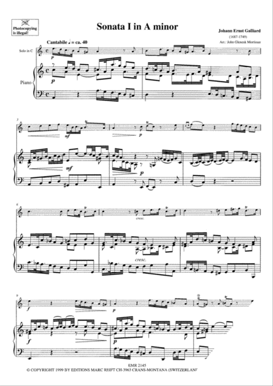 6 Sonatas Organ scores gallery preview page 3