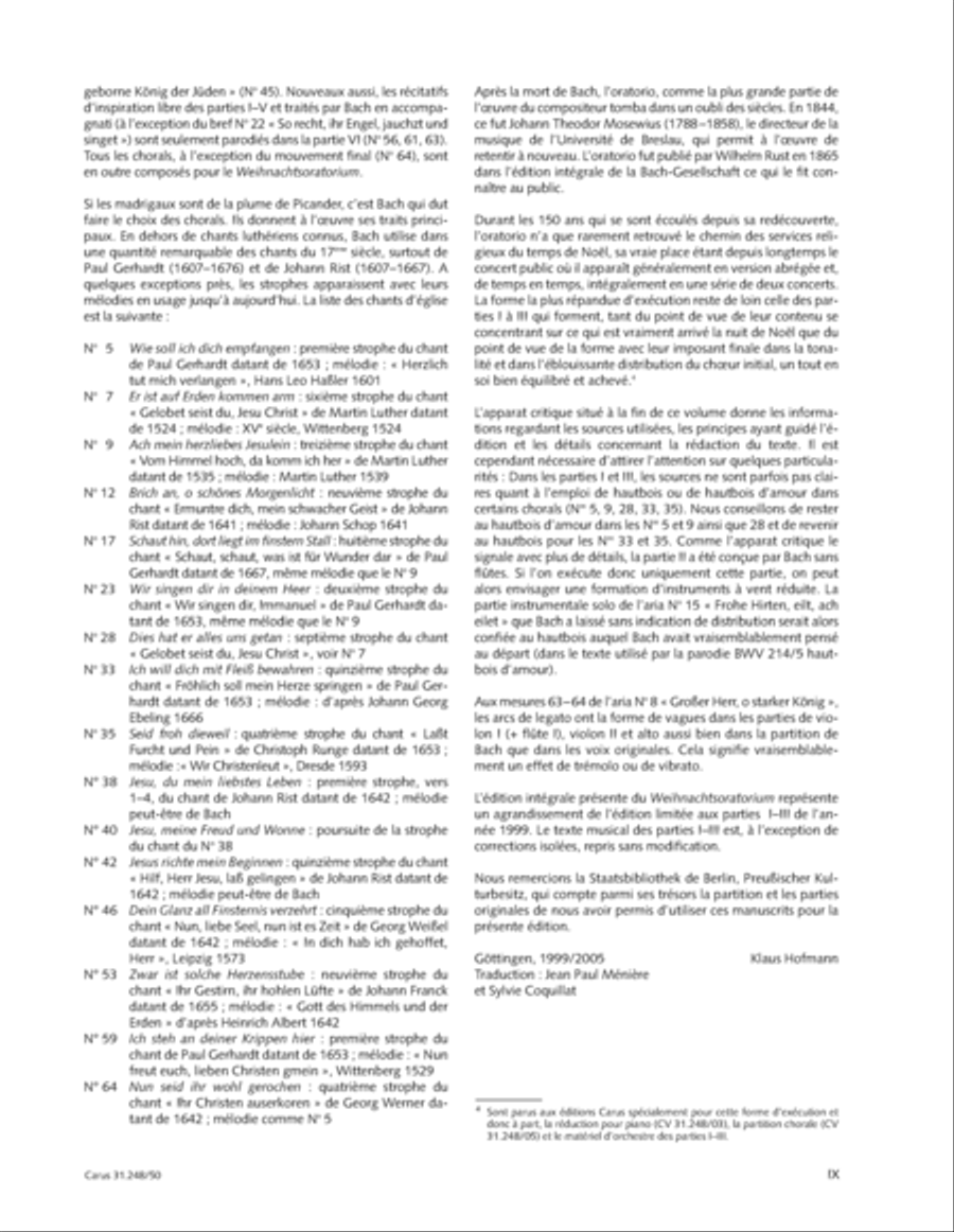 Christmas Oratorio Christmas Oratorio SSATB scores gallery preview page 10