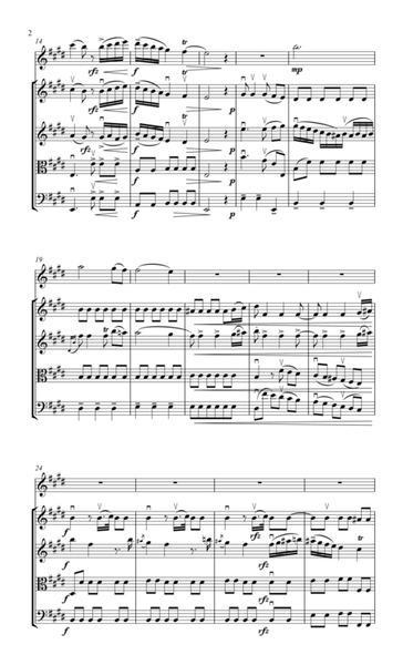Quintet for flute & string quartet image number null