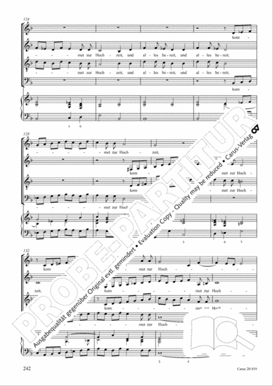 Opera varia I. Works with 1-7 parts (Complete edition, vol. 19) [Werke mit 1-7 obligaten Stimmen] Score scores gallery preview page 299