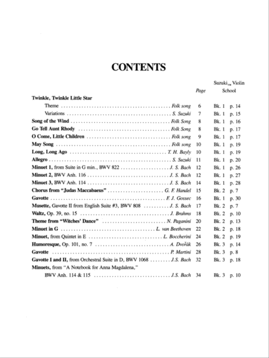 21 Pieces for Violin with Guitar Small Ensemble scores gallery preview page 2