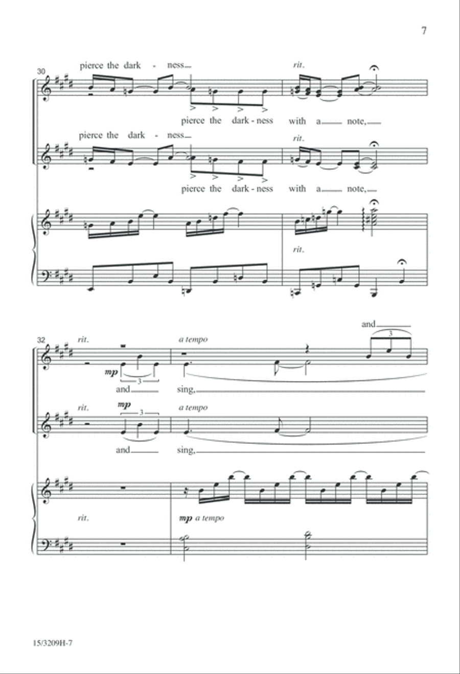 And I Can Sing SSAA scores gallery preview page 7