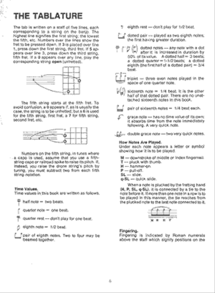 Celtic and New England Fiddle Tunes for Clawhammer Banjo Banjo scores gallery preview page 5