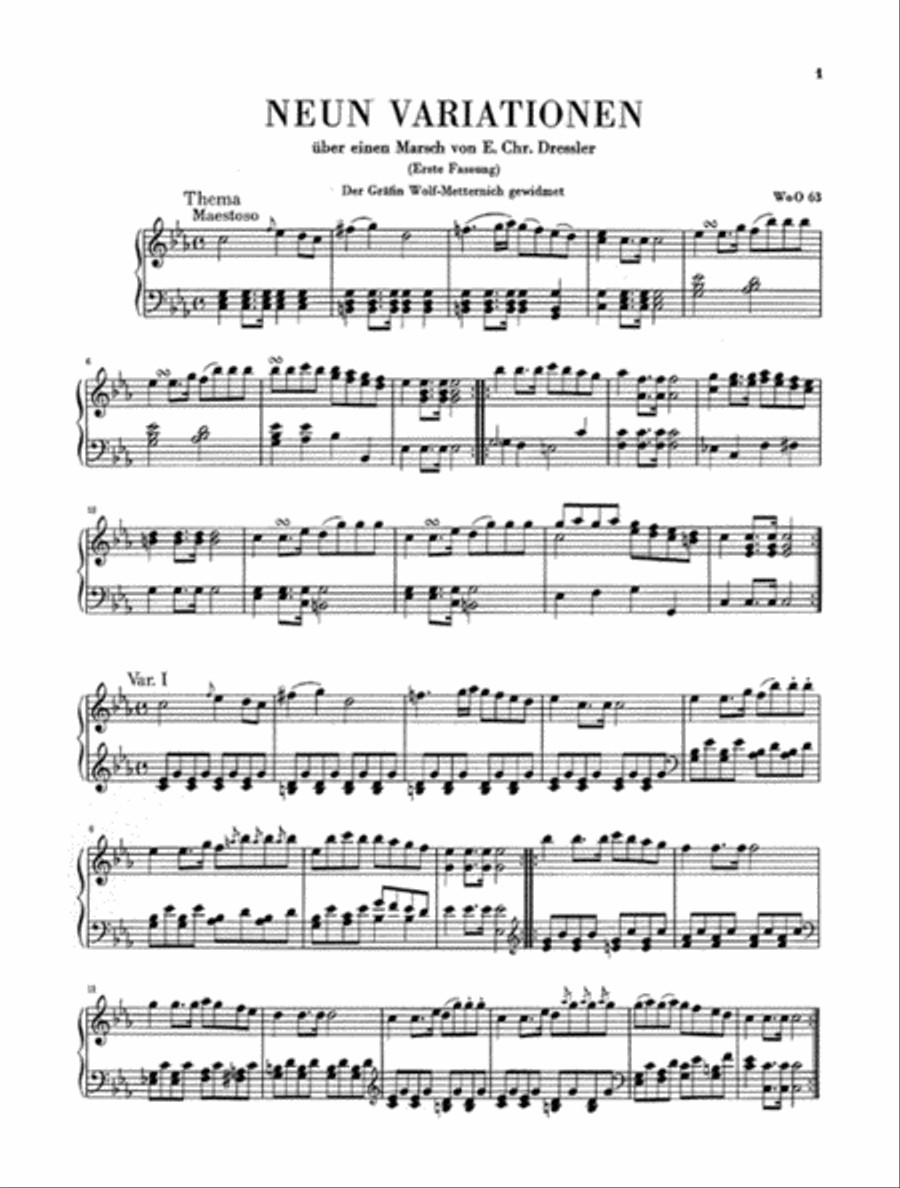 Variations for Piano Variations for Piano Piano Solo scores gallery preview page 2