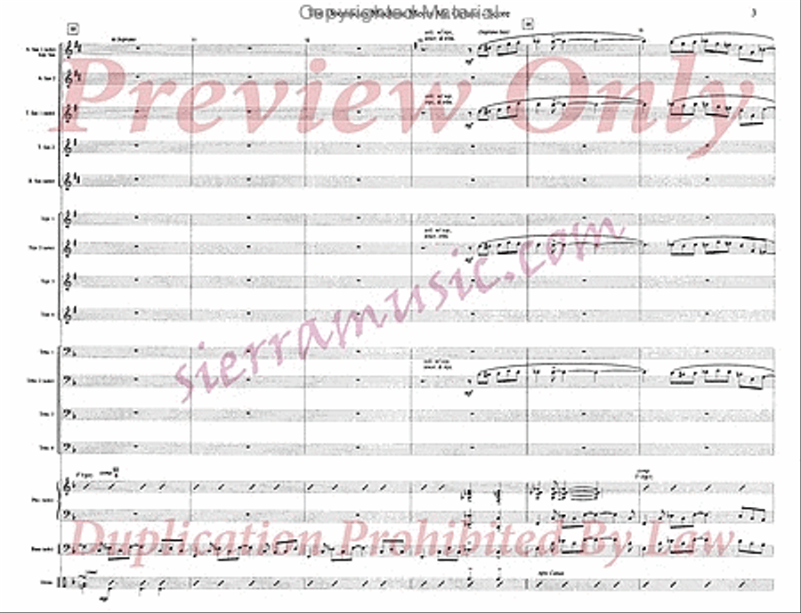 The Doomsday Machine Meets Mr. Gelato Jazz Ensemble scores gallery preview page 4