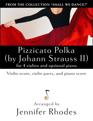 Pizzicato Polka (flex instrumentation, violins)