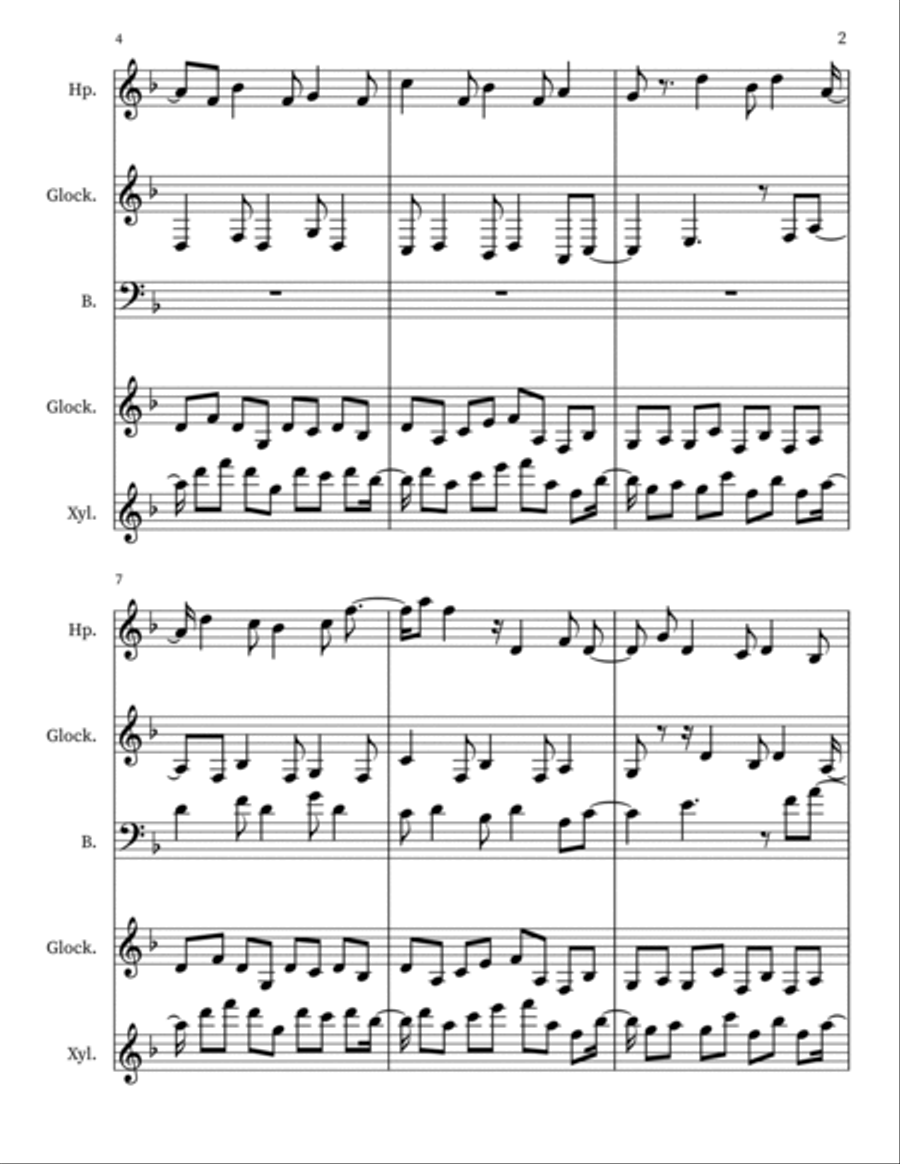 Confection 154 Double Bass scores gallery preview page 2
