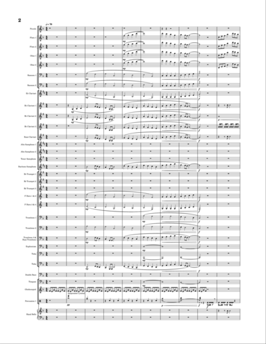 Universe Universe Concert Band scores gallery preview page 2