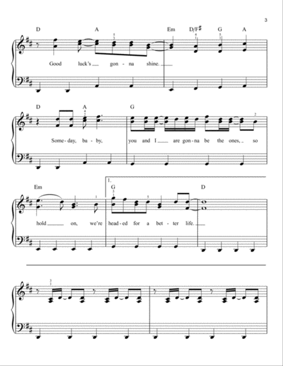 Better Life Better Life Voice scores gallery preview page 3