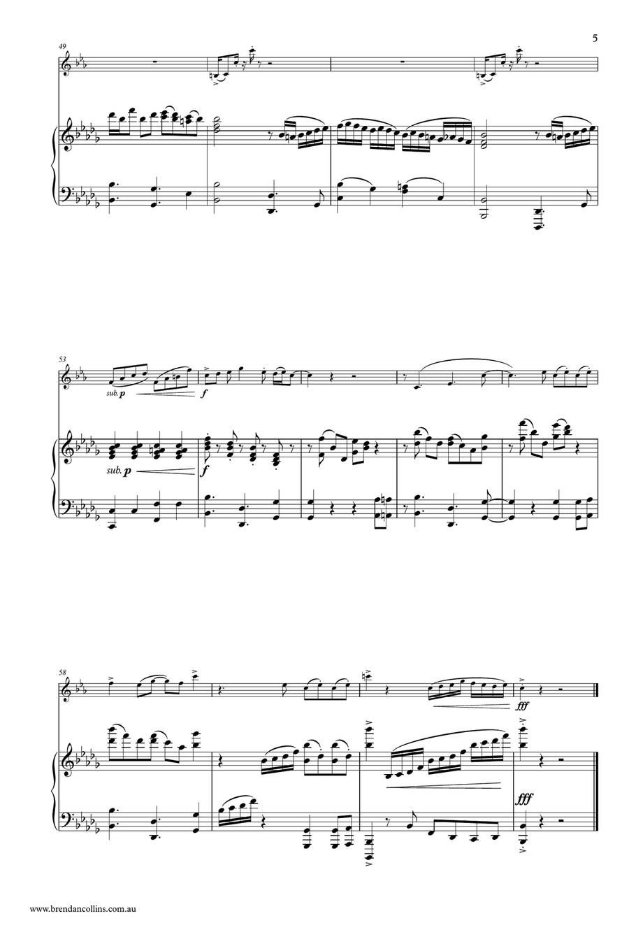 Jose Suite Trumpet Solo scores gallery preview page 5