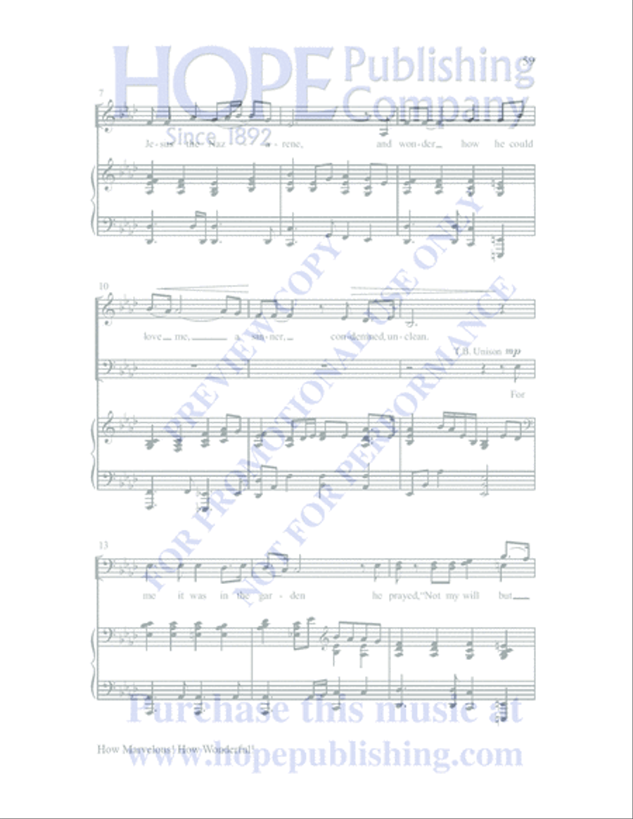 My Savior's Love My Savior's Love Listening CD scores gallery preview page 61