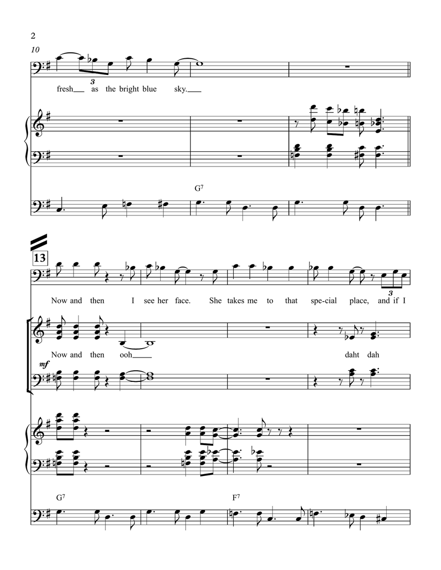 Sweet Child O' Mine Sweet Child O' Mine Divisi scores gallery preview page 2