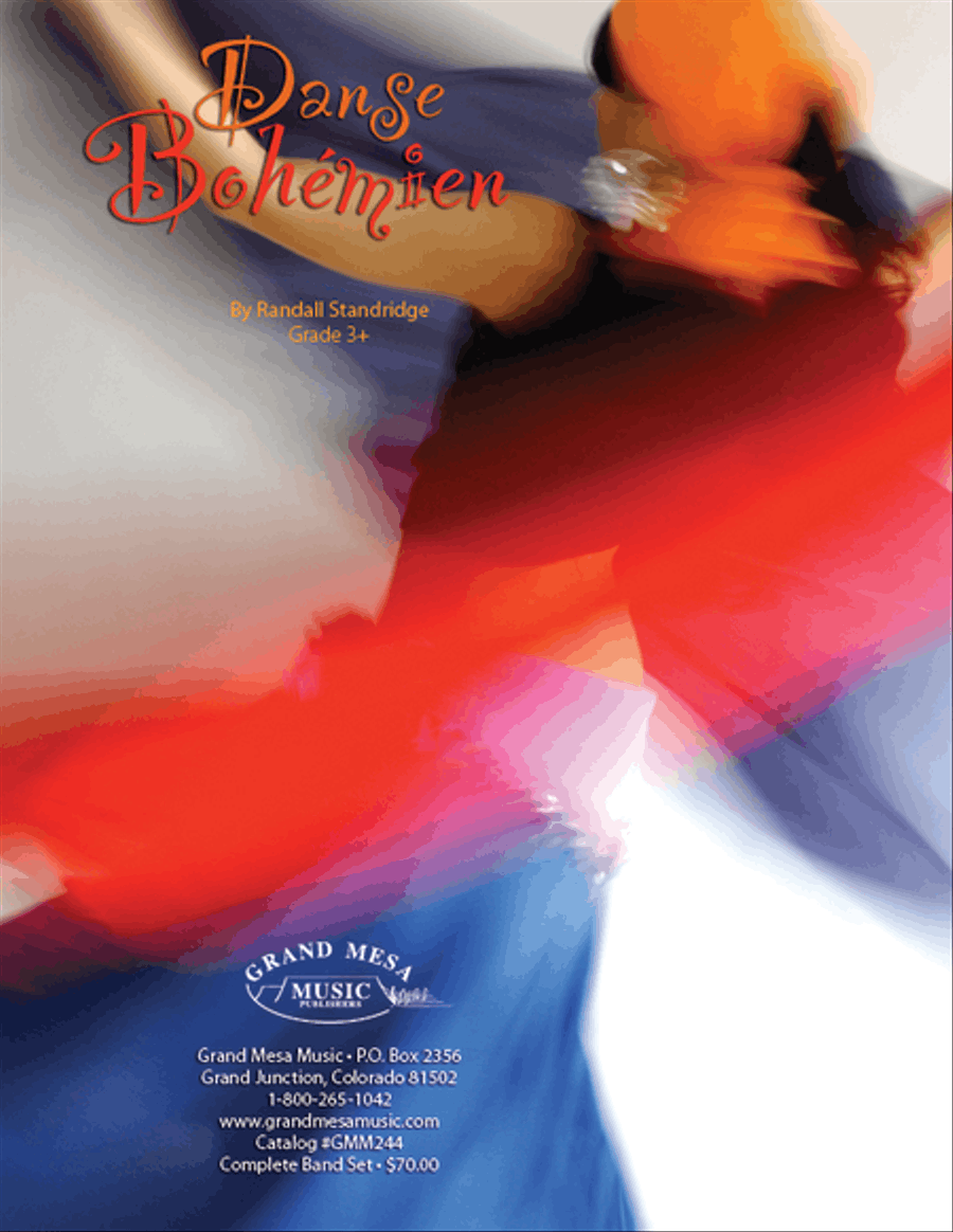 Danse Bohemien Concert Band scores gallery preview page 1