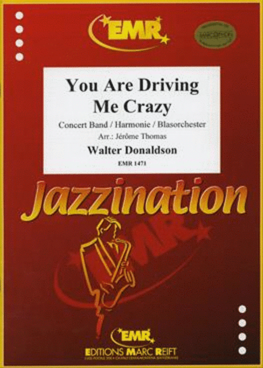 You Are Driving Me Crazy Concert Band scores gallery preview page 1