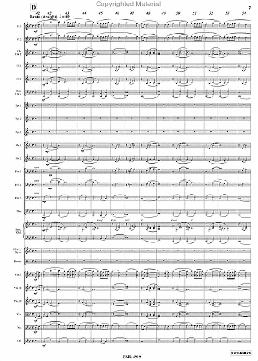 Once Upon A Time In America Orchestra scores gallery preview page 7