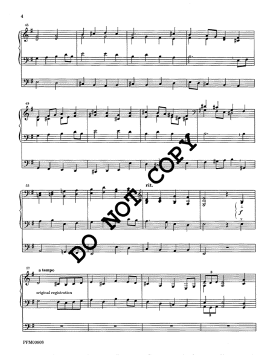 I Sing the Almighty Power of God: Organ Voluntaries on the Hymn Tunes of Ralph Vaughan Williams Volume I Organ scores gallery preview page 5