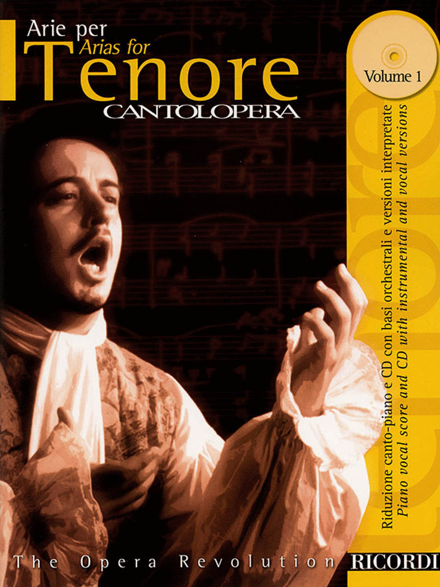 Cantolopera: Arias for Tenor - Volume 1 Voice Solo scores gallery preview page 1