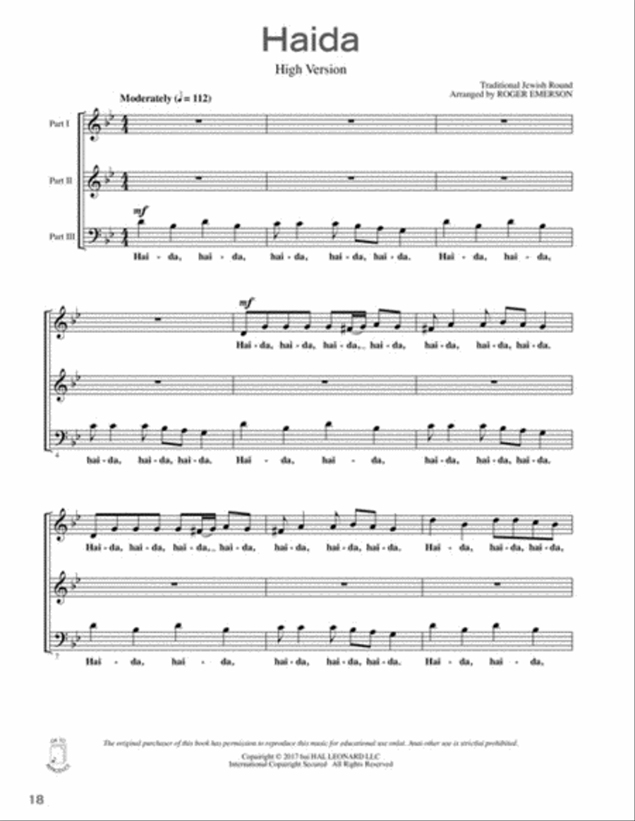 Rounds Plus Choir scores gallery preview page 5