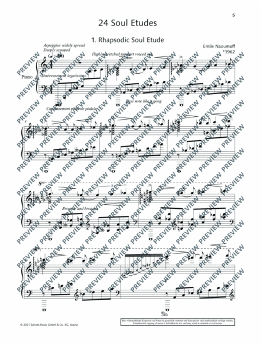 Rhapsodic Soul Etude Piano Method scores gallery preview page 2