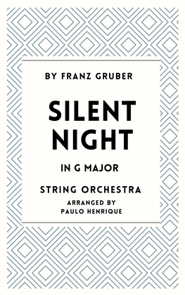 Book cover for Silent Night - String Orchestra - G Major