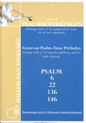 Book cover for Twillert: Psalmbewerkingen 7 In Klassieke Stijl