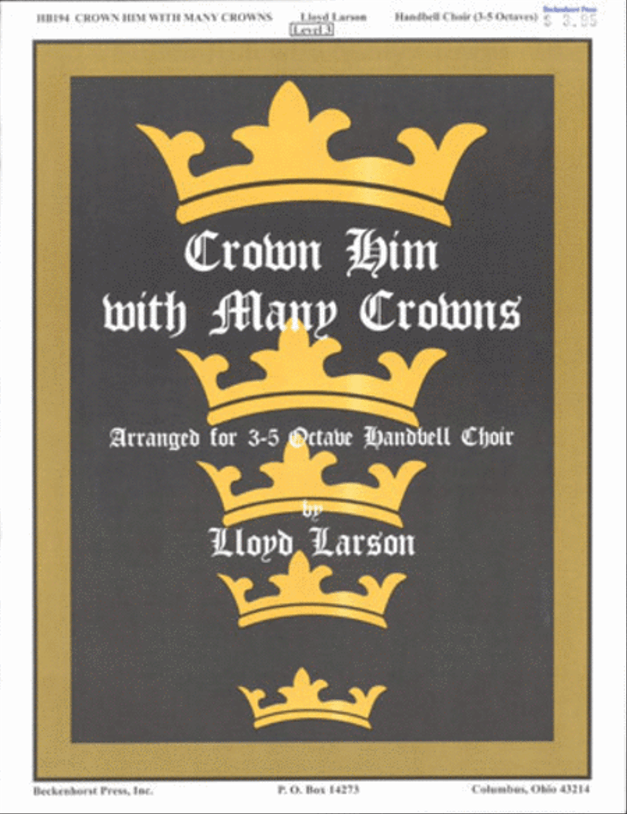 Crown Him with Many Crowns - Larson 5-Octaves scores gallery preview page 1