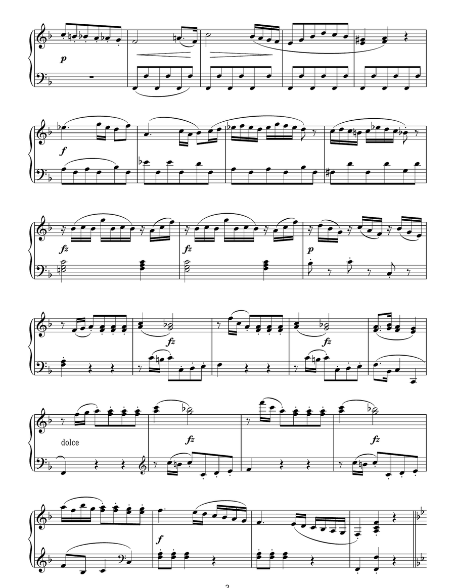 Sonatina Op. 36, No. 4 Sonatina Op. 36, No. 4 Piano Solo scores gallery preview page 3