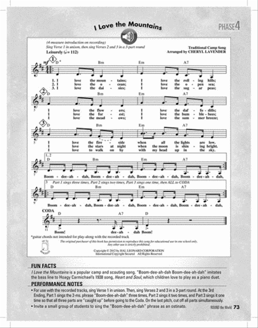 ROUND the World ROUND the World Choir scores gallery preview page 5