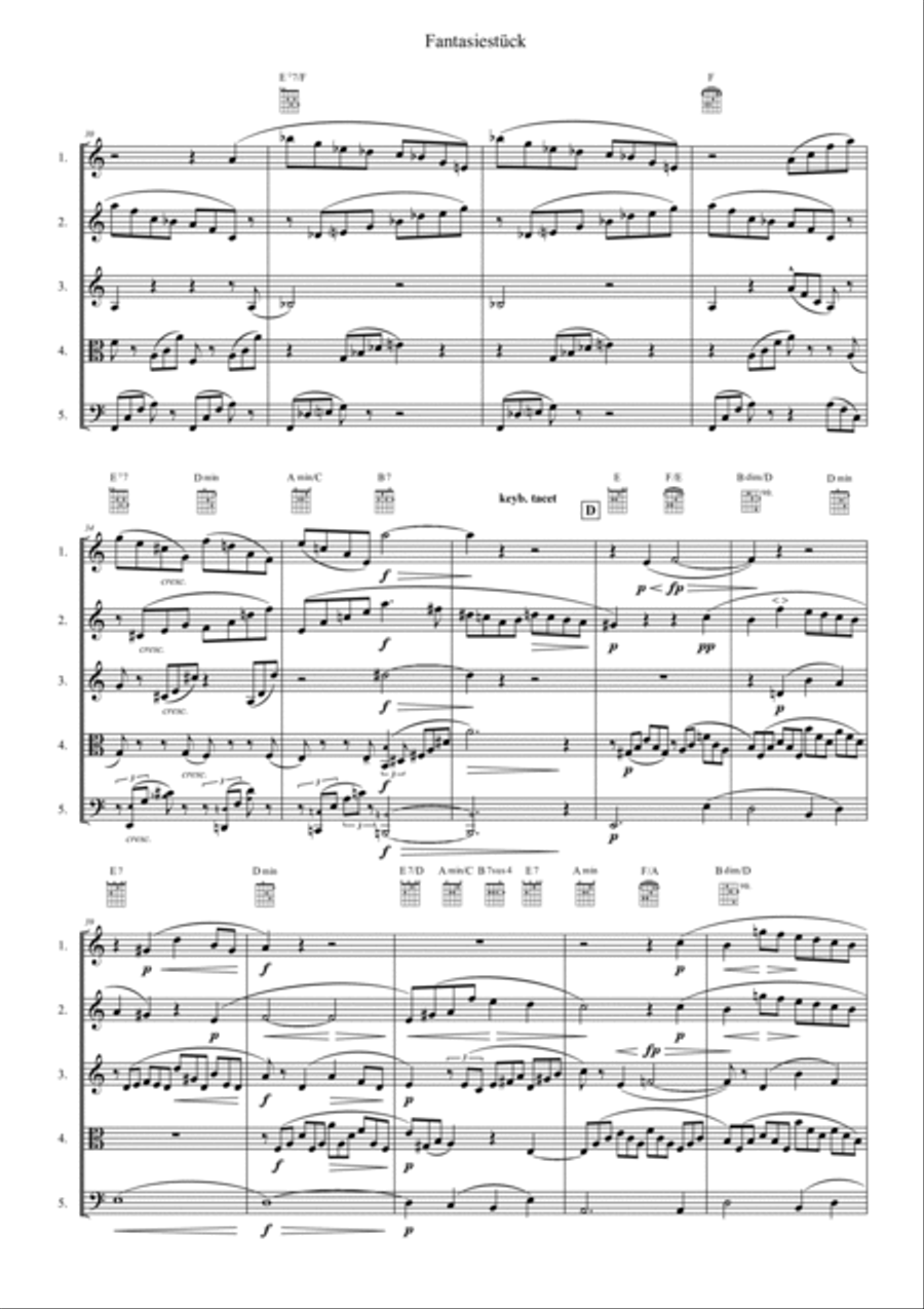 Fantasiestück Fantasiestück School and Community scores gallery preview page 3
