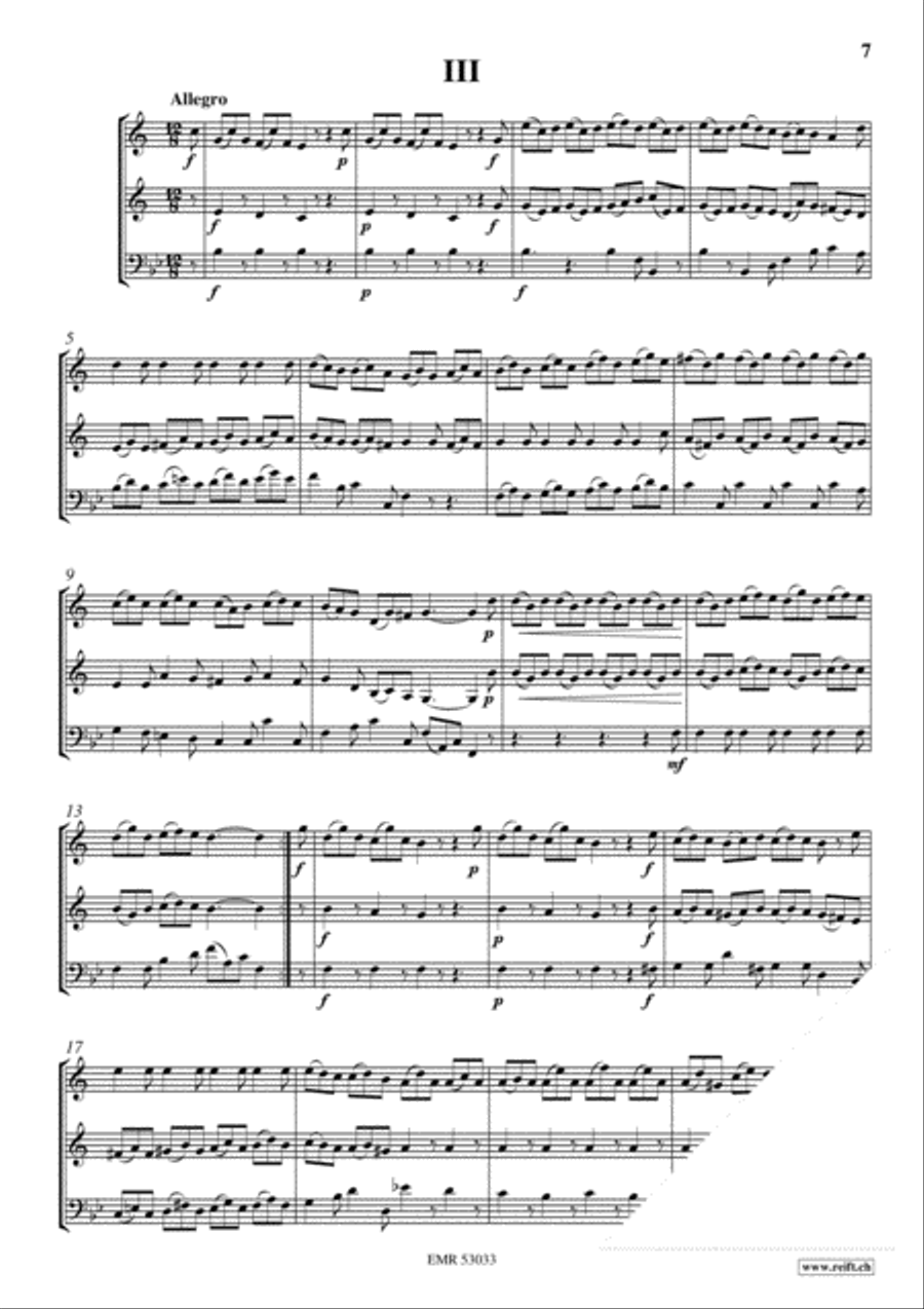 Trio Cornet scores gallery preview page 5