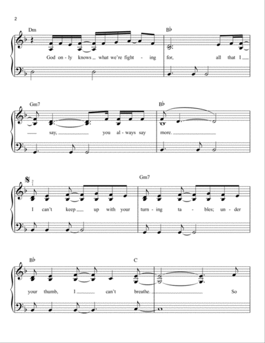 Turning Tables Voice scores gallery preview page 2